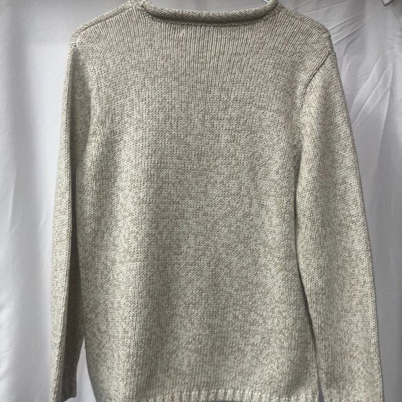 women's oatmeal color sweater - Picture 4 of 5
